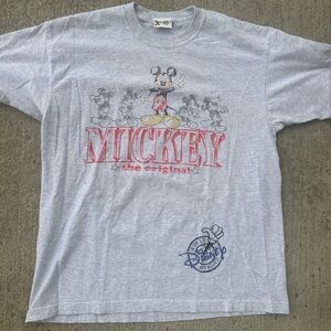 Vintage Walt Disney World Men’s T Shirt Size XL “ Mickey The Original” Logo